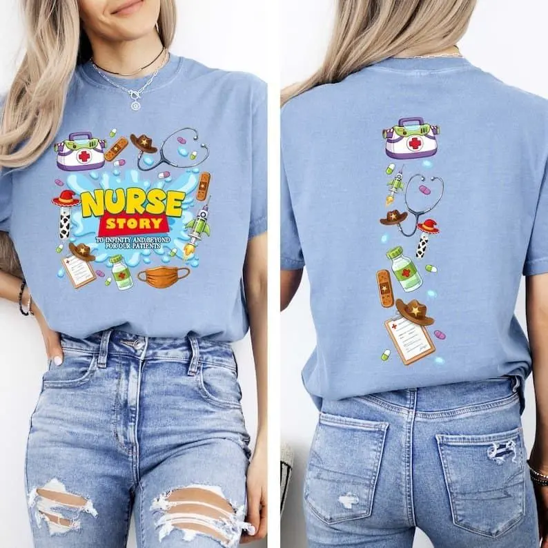 Nurse Story Shirt, Funny Nurse Tee, Nurse Gift, Toy Story Inspired Nurse Shirt, RN Gift Idea, Nurse Life Shirt, Cute Medical Shirt,