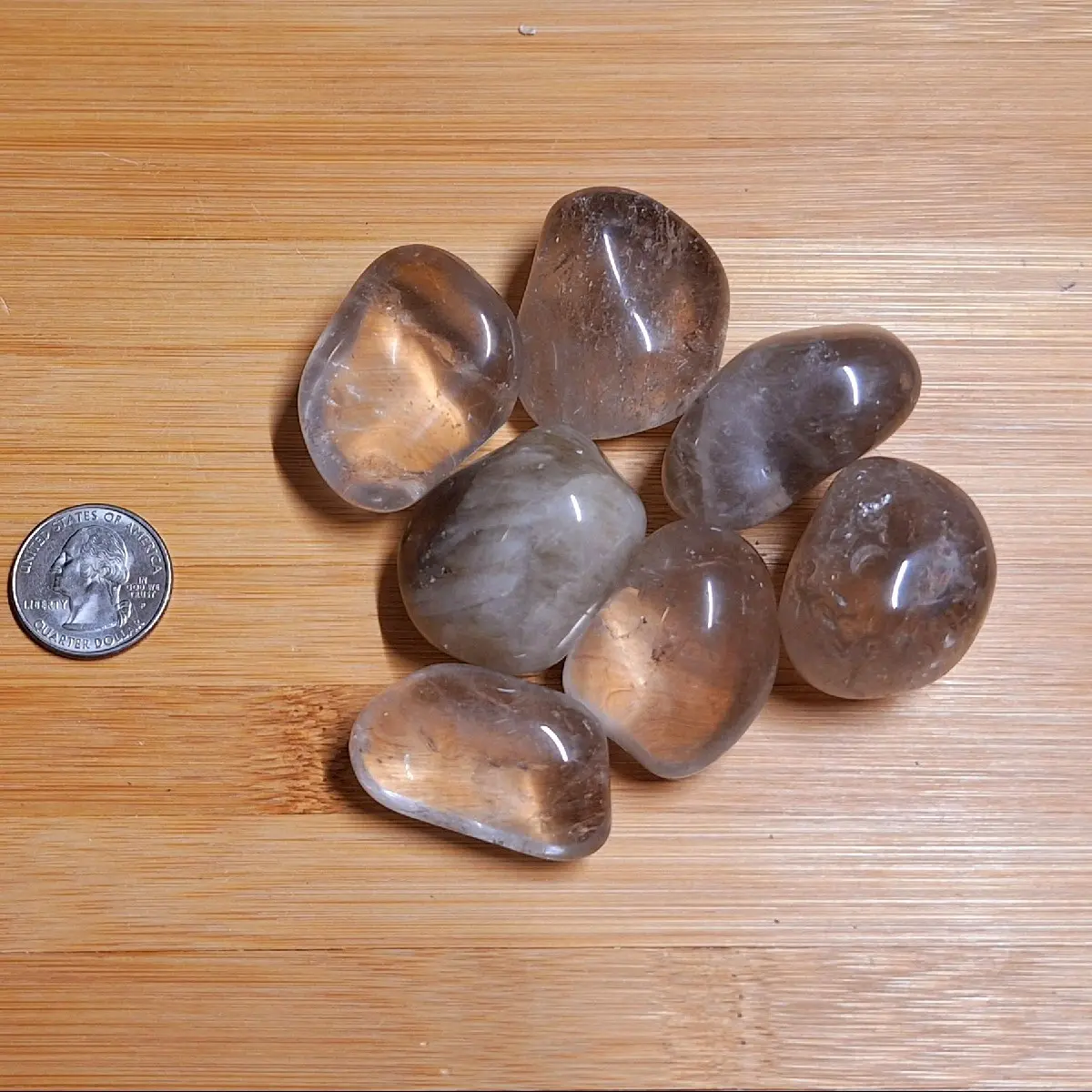 Tumbled Smoky Quartz