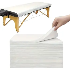 100pcs Disposable Bed Sheets, 70x170cm Non-Woven Material, Breathable for Massage Beds, Tattoo Tables, Spa Centers, Beauty Professionals
