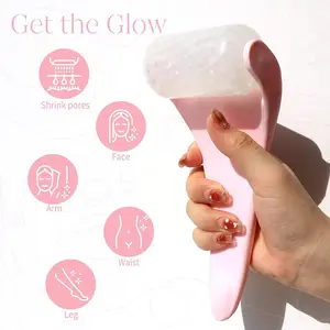 Summer Essential Ice Roller, Facial Cold Massage Roller Skin Calming Anti-Puffiness Lifting Beauty Tool