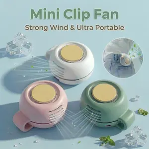 [Flash Deals] Tukio Portable Silent Mini Bladeless Electric Fan,Adjustable 3-speed Suspended Waist Fans,Phone Cooling Fan,Personal Fan,Rotating BodyFan Suitable for Outdoor Travel,fathersdaygift,rechargeable personal fan,handheld turbo fan,Perfect Gift