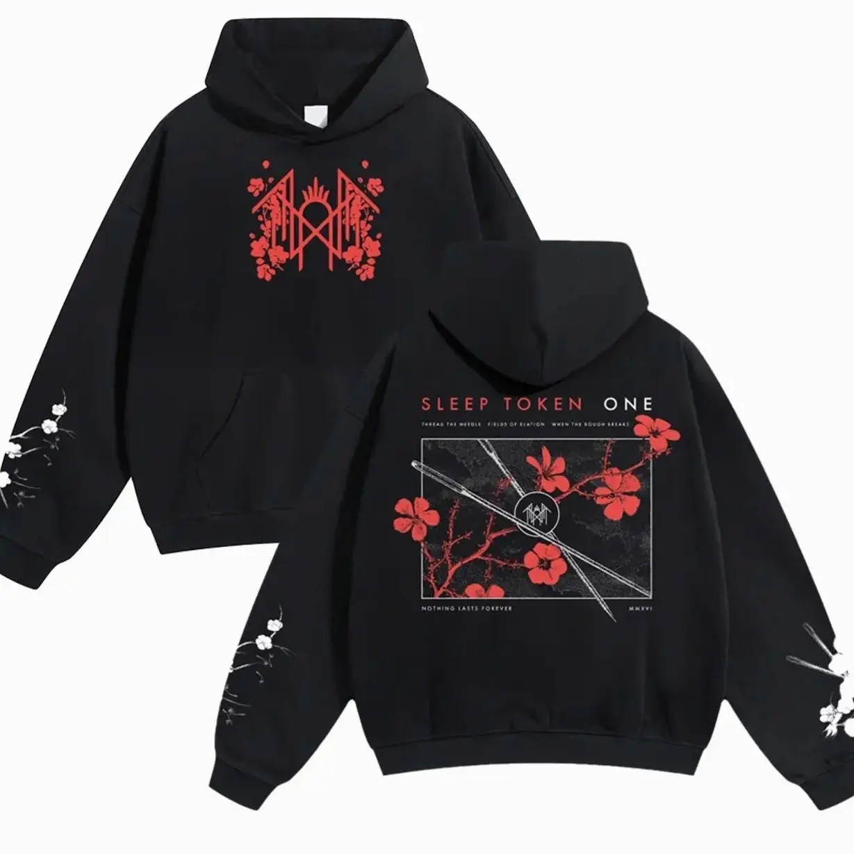 Sleep Token Unisex Hoodie/T-shirt/Sweatshirt for Autumn Winter Thick Warm Sleep Symbol Fan Style Retro Print Versatile for Ins Street Style Couples