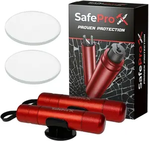 SafePro X Emergency Hammer for Car, Life-Saving Window Breaker & Belt Cutter, Compact Rescue Tool for Quick Accident Aid & Safety on the Go