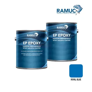 RAMUC EP Epoxy High Gloss Epoxy Pool Paint | 1.25 Gallons | Royal Blue | 908132901