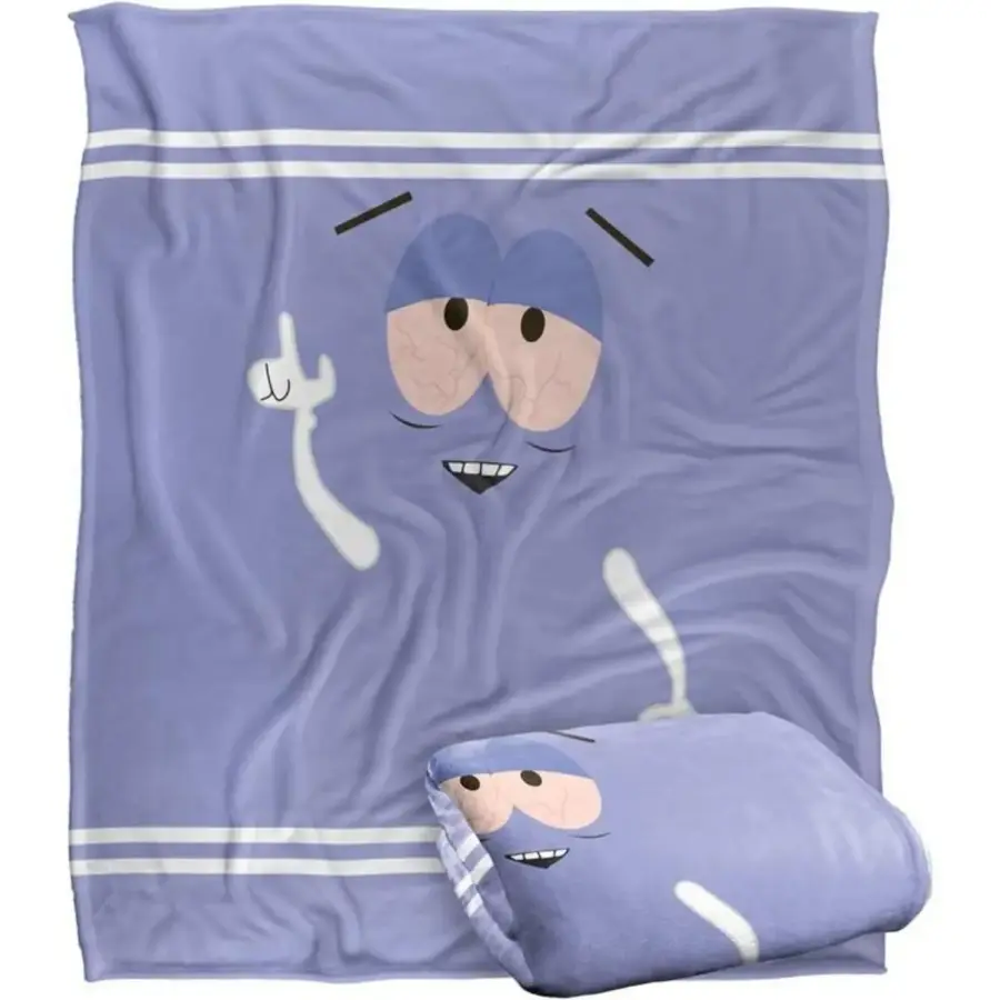 South Park Towelie Flannel Throw Blanket, Cozy Cartoon Home Decor Blanket, Ideal for Christmas Birthday Gifts, Cozy Cartoon Blanket