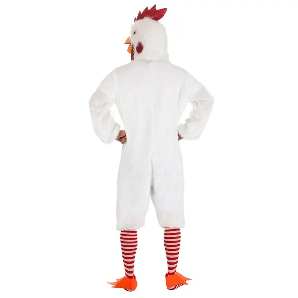 Adult Deluxe White Rooster Costume