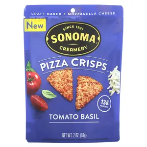 Sonoma Creamery Pizza Crisps, Tomato Basil, 2 oz (57 g)