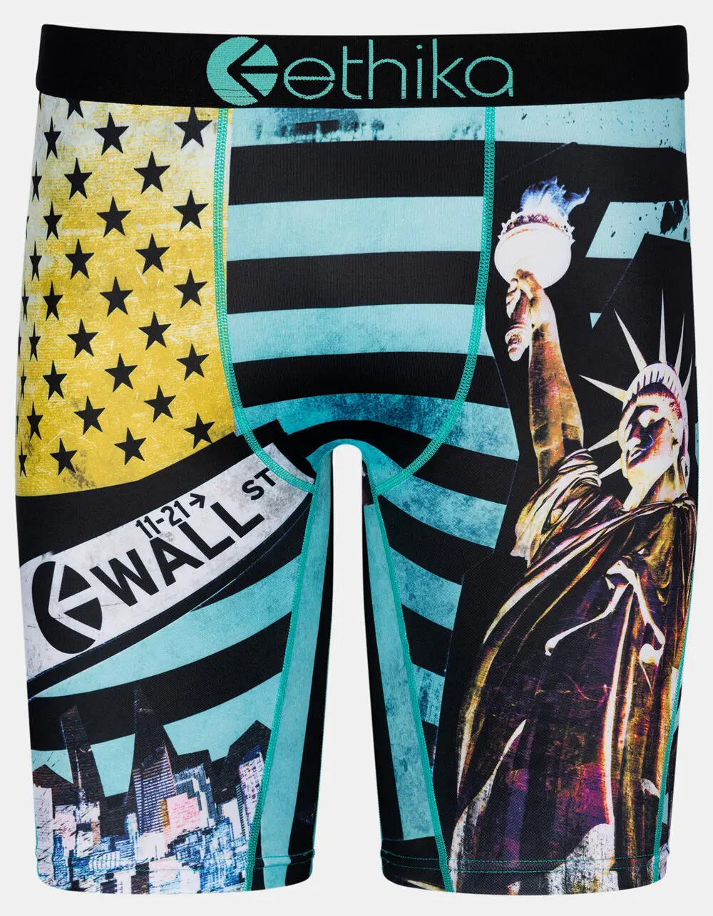 ETHIKA Wall Street Ethika Mens Boxer Briefs