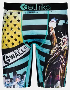 ETHIKA Wall Street Ethika Mens Boxer Briefs