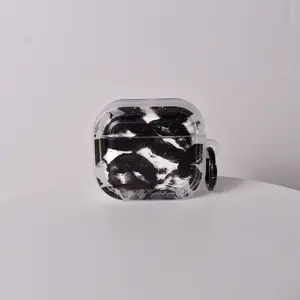 Lip Print Earphone Case for AirPods Pro3, Wireless Bluetooth-compatible Headset Cover, Anti-Drop Protective Case for Men and Women, Protection