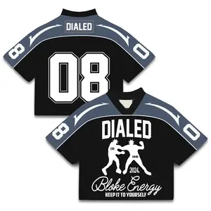 Street Vibe Blokette Blokecore T-Shirt Football V-Neck Retro Summer Trendy Baseball Jersey Shirt Gift For Him Gift For Her Birthday, Baseball Jersey Outfit, AOP Merch, Outfit for Baseball Shirt Fan