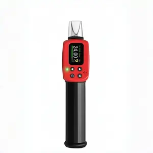 Multi-Drive Head Digital Torque Wrench | 1/4" 3/8" 1/2" Interchangeable Heads, 9*12mm Square Drive | Two Specifications Available (1-20N·m / 1.5-30N·m), ±2% Precision, 210mm Total Length | Multi-Scenario Professional Tool for Auto Repair / Construction Ma