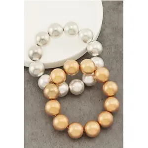 Pretty Pressure Beaded Bracelet