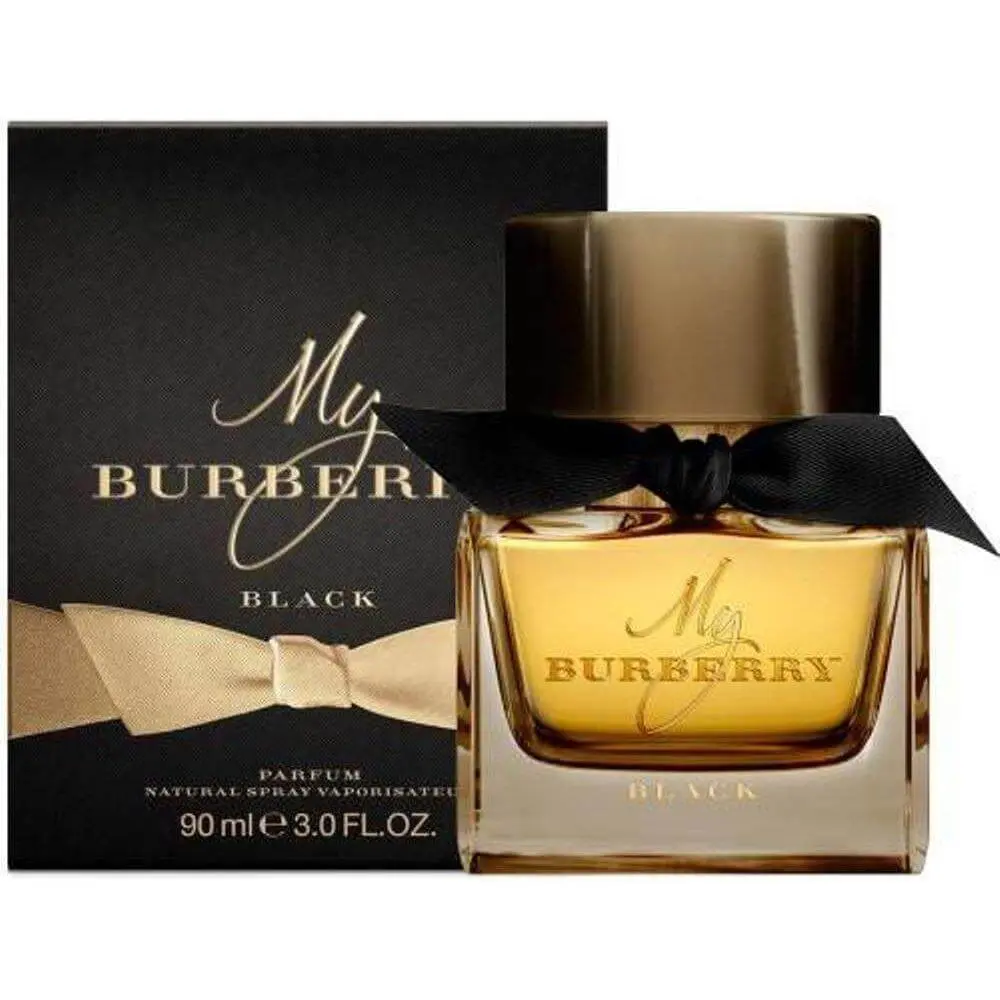 BURBERRY My Burberry Black Eau de Parfum (EDP) Spray, Bold Elegant Fragrance for Women, 3.0 fl oz / 90 ml, Edp Spray Cologne, Fragrance Product