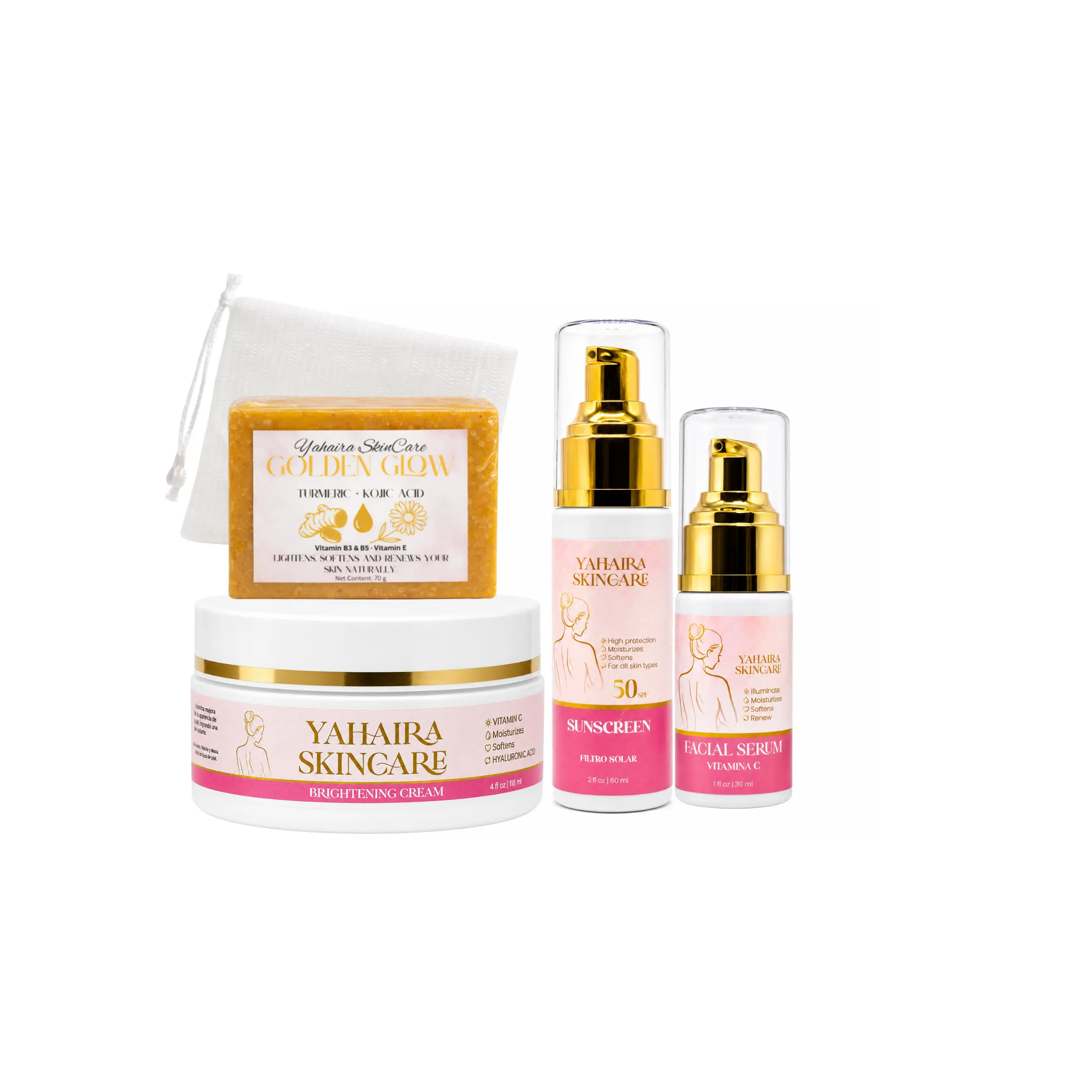 SILK LIGHT KIT – 4-Step Brightening Ritual