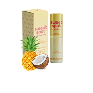SWEETUMS Pineapple Coconut Crush Sweet Spot Flavored Fragrance Stick - Vegan Cruelty-Free Tropical Creamy Kissable Scent