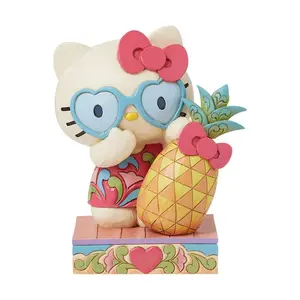 Jim Shore Sanrio Hello Kitty Pineapple Figurine6in H