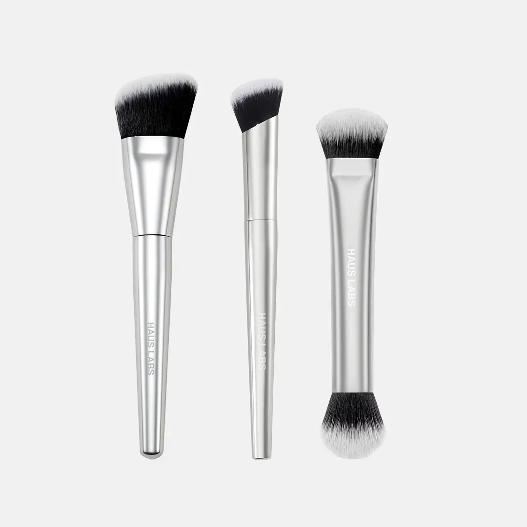 HAUS LABS Art and Artifice Brush Set | Face & Eye Brush Collection