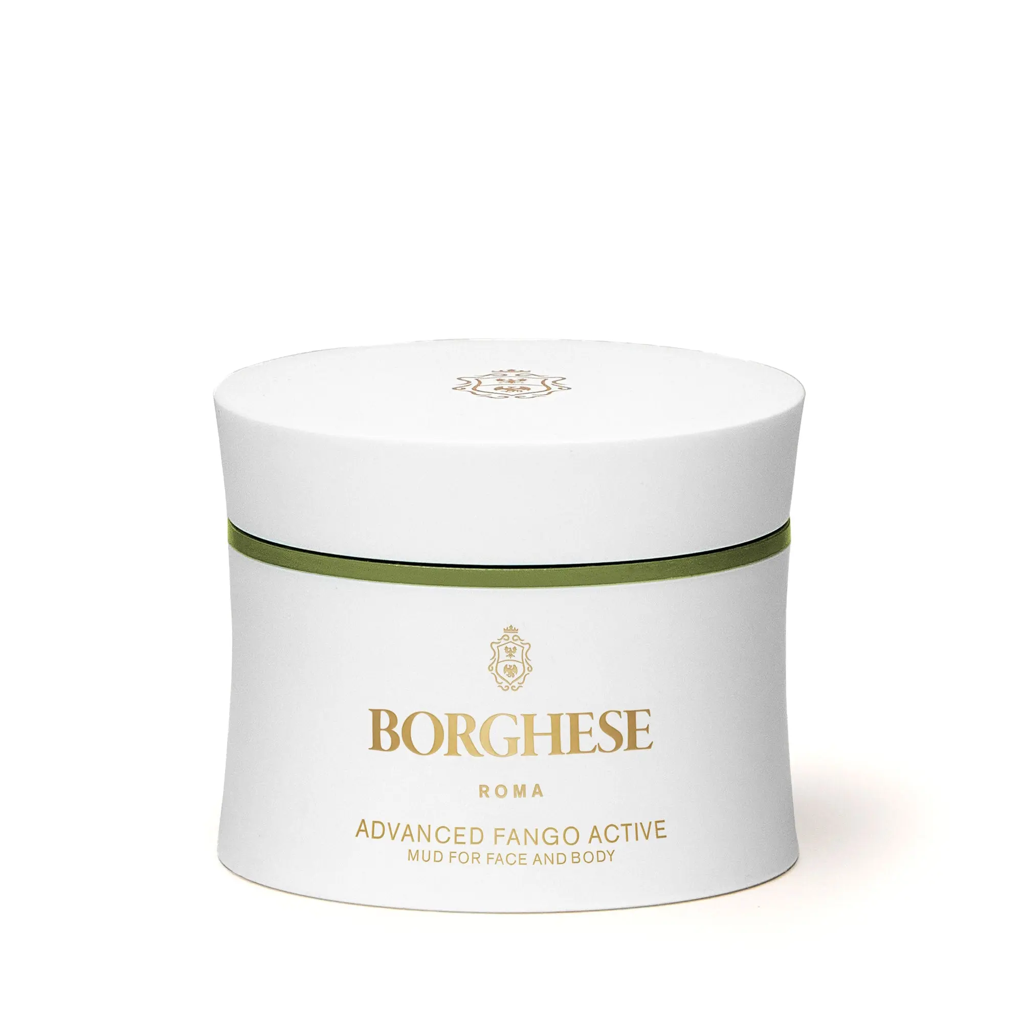 Borghese Advanced Fango Active Purifying Mud Mask for Face & Body with Ginseng, Avocado & Hyaluronic Acid, Clarifies Pores for Radiant Skin, For Normal, Oily & Combination Skin, 7.4 oz, Face Mask, Deep Cleansing Mask