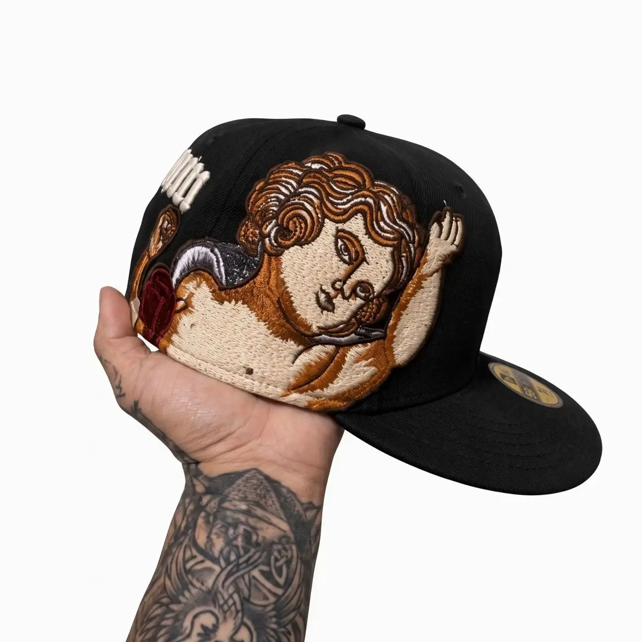 Unisex Cotton L.A Back Baseball Cap - Hip Hop Style, Embroidered Design, Adjustable Buckle, Breathable, Comfortable Fit, Size 7-8