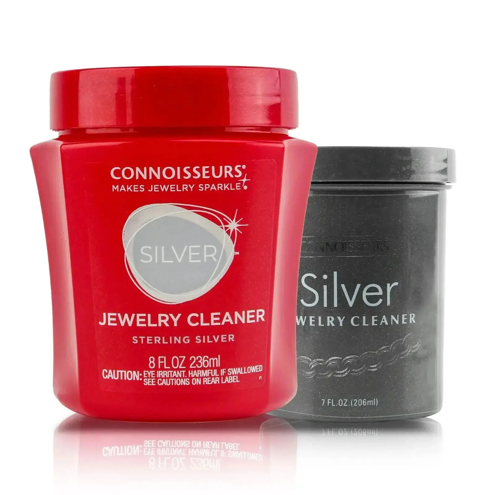 Connoisseurs Sterling Silver Jewelry Cleaner with Dip Tray | Tarnish Remover for Silver, Gold, Platinum & Gemstones