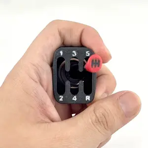 Realistic Manual Gear Shift Lever Toy, Stress Relief Fidgeting Square Gear Stick for Office Desk, Perfect Gift for Teens and Car Enthusiasts, Stress Relieving Accessory