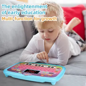 Flat learning machine New English LED screen Lighting Early education Multifunctional story reading machine Children's toys