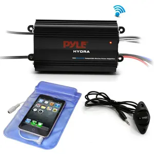 Waterproof 4-Channel Bluetooth Marine Amplifier Kit