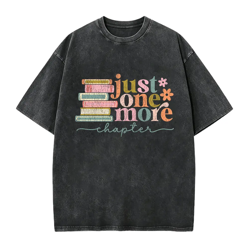 Just One More Chapter Shirt, Book Lover Gift, Reading Shirt, Bookish T-shirt ,Books Lover, Librarian Shirt, Reader Gift Tee, Librarian Gift