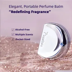 Moon Balm Perfume Balm – Alcohol-Free, Long-Lasting & Portable Fragrance for Men & Women | Elegant Pocket Size, Perfect Thanksgiving, Blackfriday Gift