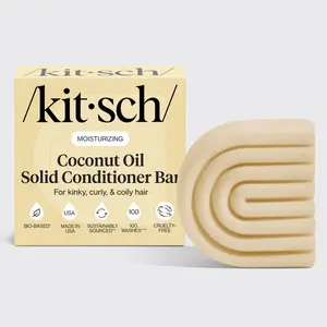 Coconut Oil Deep-Moisturizing Conditioner Bar for Dry Damaged Hair