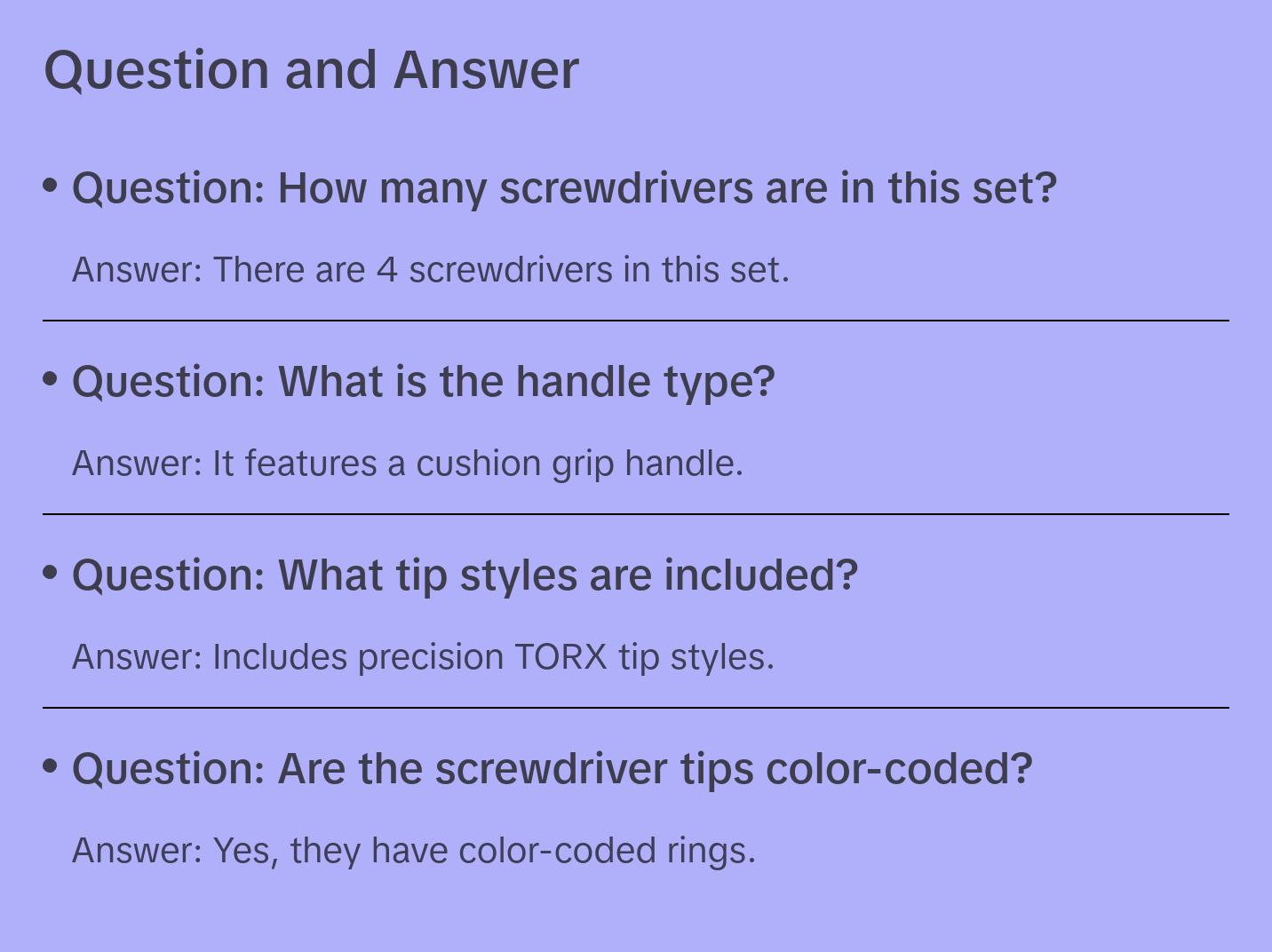 Klein Tools 85616 Precision Screwdriver Set, TORX®, 4 Pc.