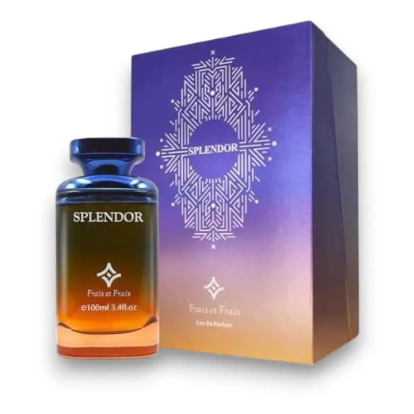 Frais Et Frais | Splendor | Men's Fragrance | 100 ML - 3.4 OZ | Eau De Parfum | Bourbon Vanilla - Elemi & Cardamom