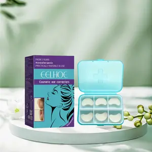 Ear Patch Corrector, Allergy-Friendly Support Sticker, Role-Playing Face Shaping, Transparent Vertical Correction, Pain-Free Sleep, Natural Ear Shape, Self Care Tool