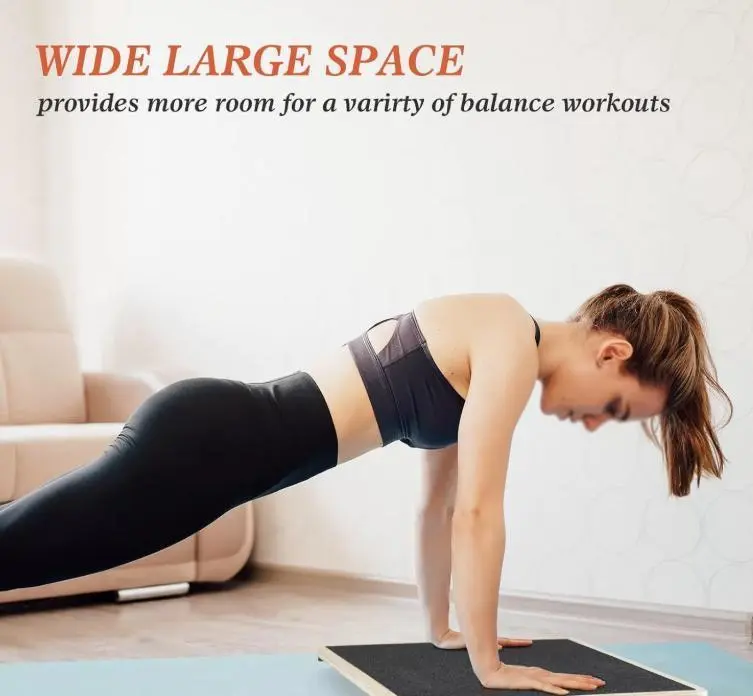 Balance Board Yoga Training Coordination Fitness Step Board