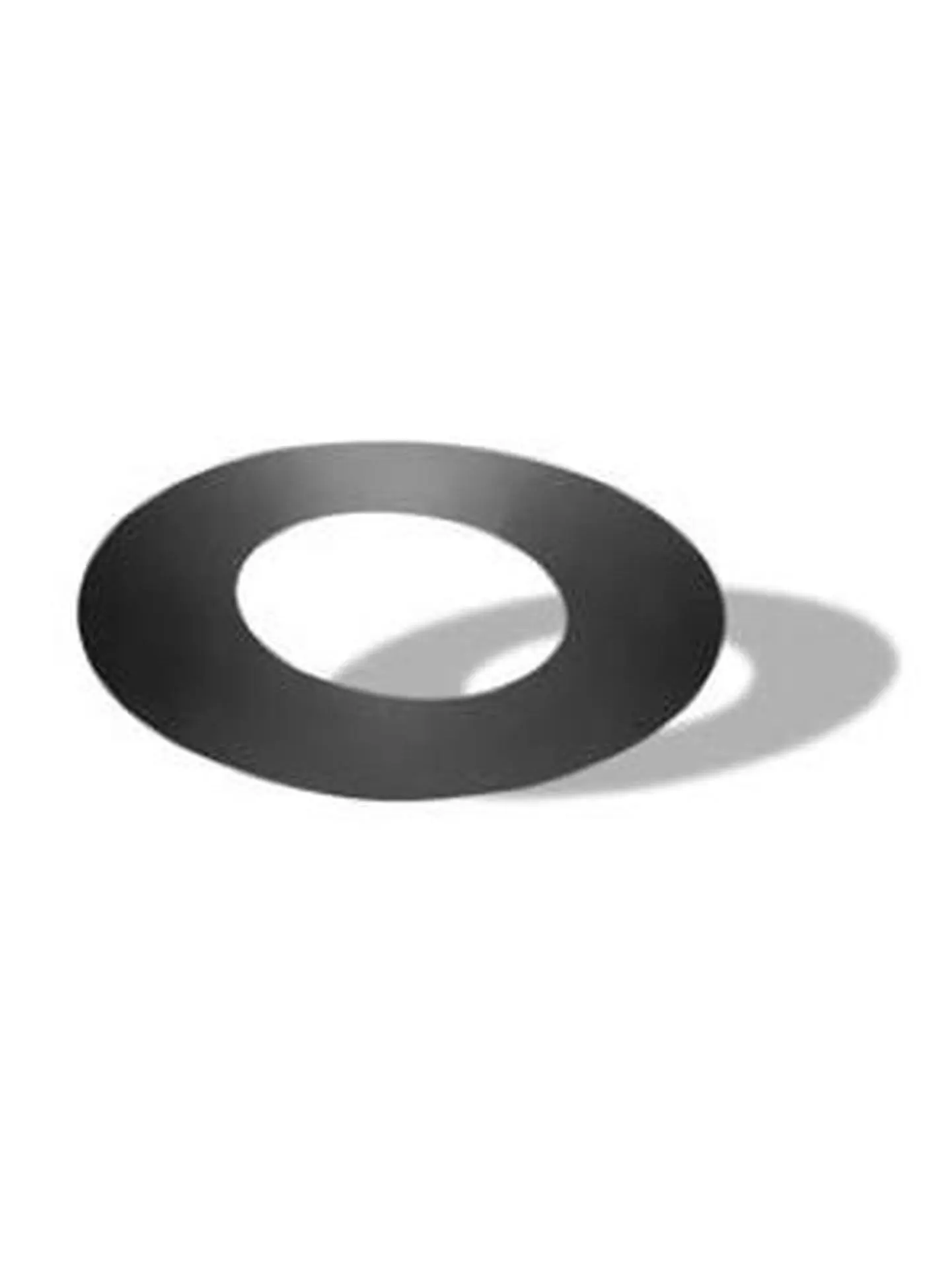 M & G Duravent Duratech 8-Inch Chimney Roof Trim Support, Pitch Adaptable (4/12-6/12), Black (Model 8DT-RSTC6)
