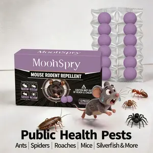 12-Pack Rodent Repellent Balls for Home Kitchen Effective Pest Control Solution