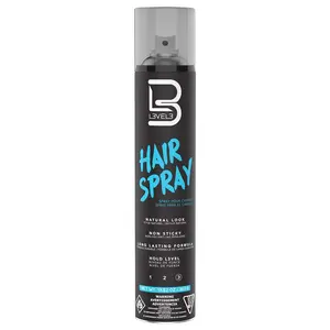 L3 Level 3 Hair Spray - Long Lasting and Strong Hold Hair Spray - Great for Men and Women - Level Three - Suitable for All Hair Types