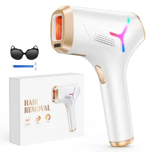 LYSMOSKI-AI06 IPL Hair Removal Device with Ice Cooling: Painless, Long-Lasting, Full Body Comfort & Quick Flash