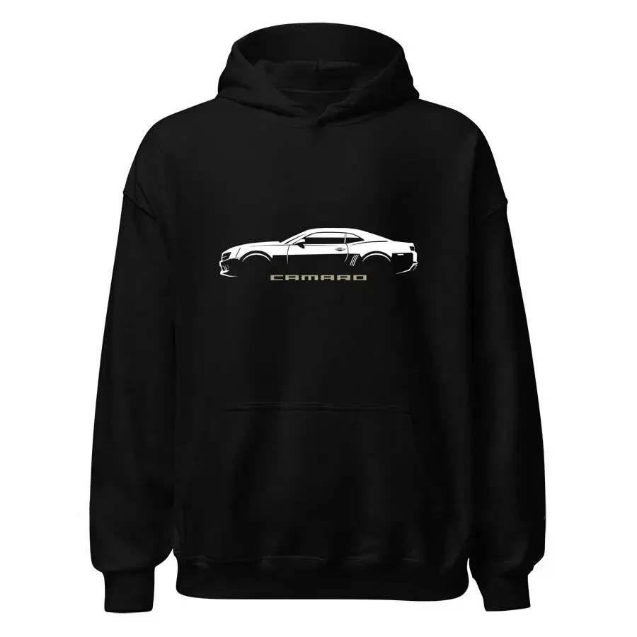 5th Gen Chevy 2010-2015 Camaro SS Silhouette T-Shirt Sweatshirt Hoodie Gift for Car Lovers
