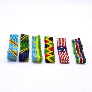 Fine Beads Non Stretchy Wrist Band - Durable Design for Versatile Use