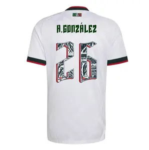 Mexico White 26/27 Custom Name Soccer Jersey – Artist Series Edition Football Shirt, Personalized Unisex S-5XL Fan Apparel