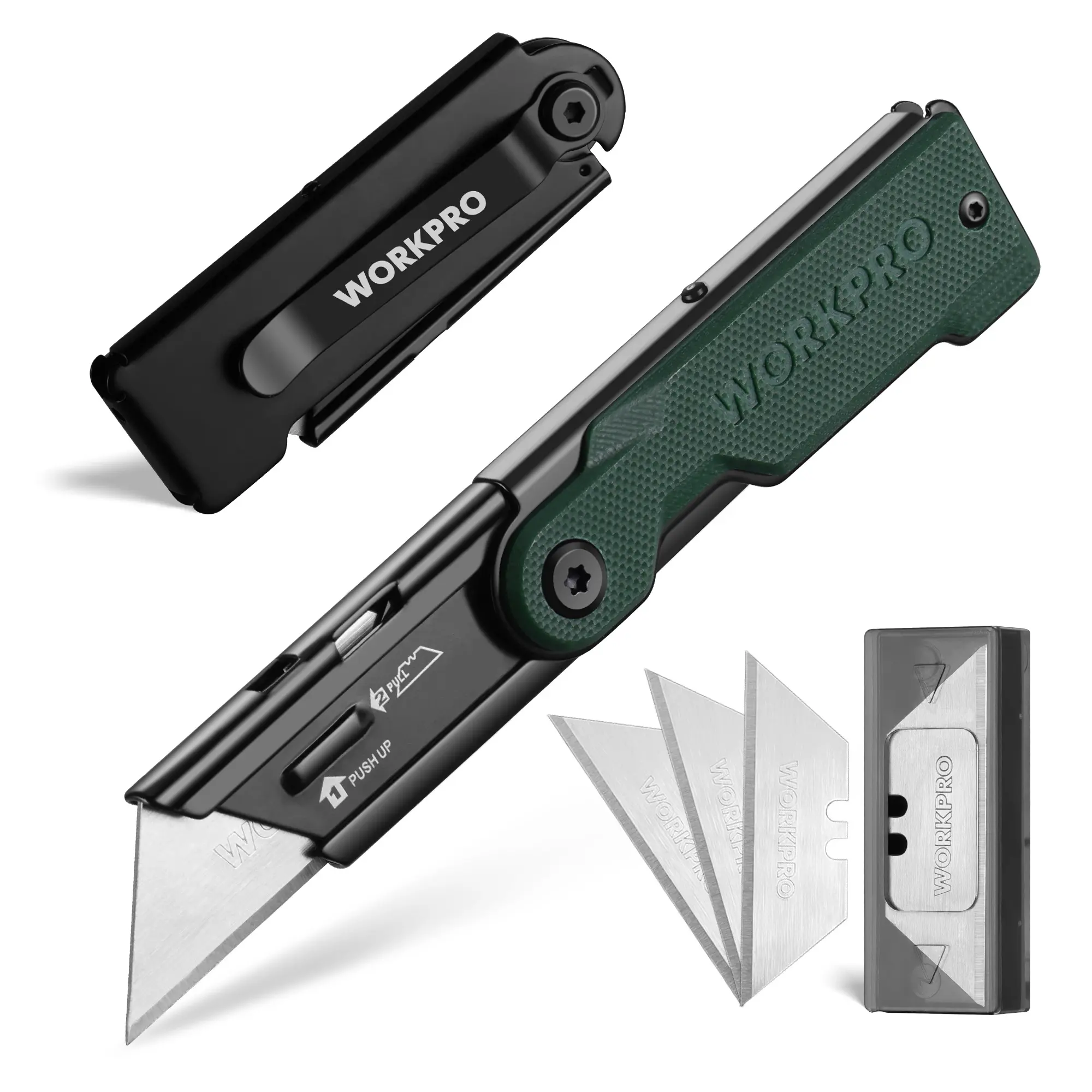 Green-G10 Handle(1 pack)