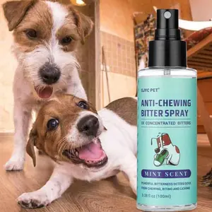 100ML Pet Bitter Anti-Chewing Spray, Deter Dog Chewing Furniture Legs, Long-Lasting Indoor Freshener, Safe Natural Home Protection