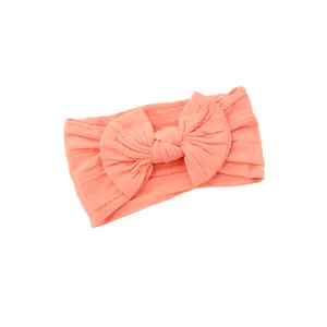 Light Orange SOFT NYLON ELASTIC HEADBAND
