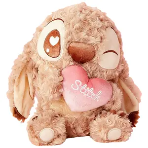 MINISO Disney Lilo & Stitch Chocolate Stitch Doll - Multicolor, Soft Collectible Toy | Cute Decor & Gifting Pick