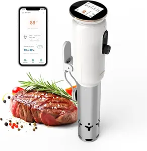 INKBIRD WiFi Sous Vide Machine, 1000 Watts Sous Vide Cooker, 3D Water Circulation  Heating,alarm and reservation functions, holiday gifts