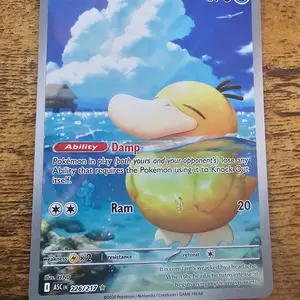 Psyduck Illustration Rare Ascended Heroes Non-Sports Trading Card Collectible
