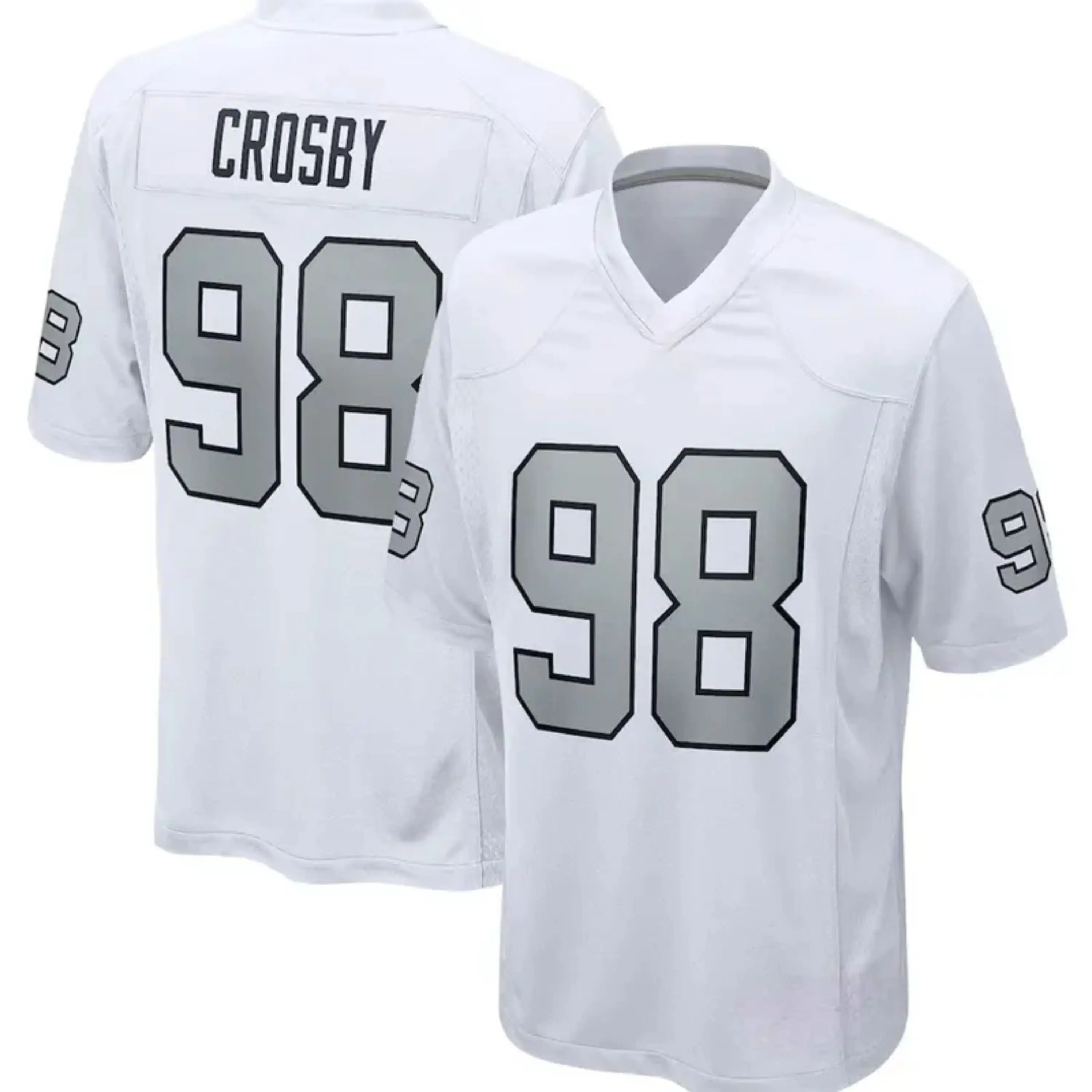 Unisex Football Style Jersey Athletic Mesh Sports Shirt