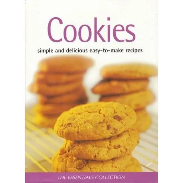 Used Hardcover Cookbook - Cookies: Simple and Delicious Easy-to-Make Recipes (The Essentials Collection) by Lesley Anne Leach, Parragon Incorporated, Baking Cookies Guide with Full Color Illustrations, 1.15 lbs (English)